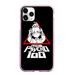 Чехол для iPhone 11 Pro Max матовый Mob Psycho 100 Кагеяма и Ямочки