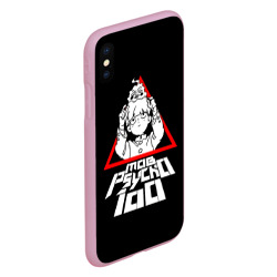 Чехол для iPhone XS Max матовый Mob Psycho 100 Кагеяма и Ямочки - фото 2