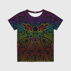 Детская футболка 3D Магическая руна, дельта руна Deltarune