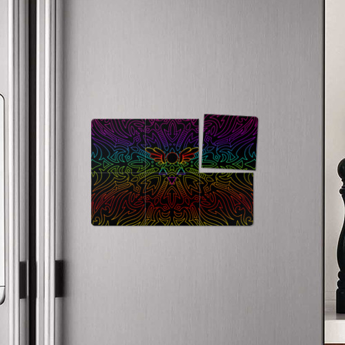 Магнитный плакат 3Х2 Магическая руна, дельта руна Deltarune - фото 4