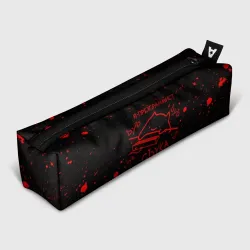 Пенал школьный 3D Кот мем, Я программист ЪУЪ съука