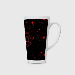 Кружка Латте Кот мем, Я программист ЪУЪ съука - фото 2