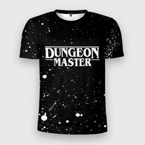 Мужская футболка 3D Slim с принтом DUNGEON MASTER ГАЧИМУЧИ | GACHIMUCHI, вид спереди #2