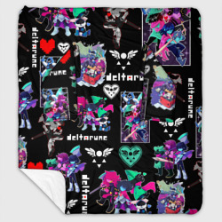 Плед с рукавами Deltarune pattern art Герои Дельтарун