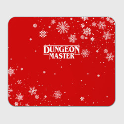 Прямоугольный коврик для мышки Гачимучи dungeon master новогодний