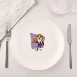 Набор: тарелка + кружка Lion - boss - фото 2