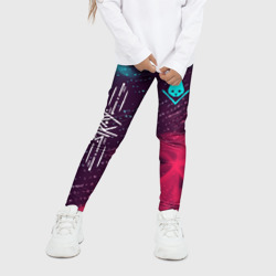 Детские леггинсы 3D Stray + Огонь - фото 2
