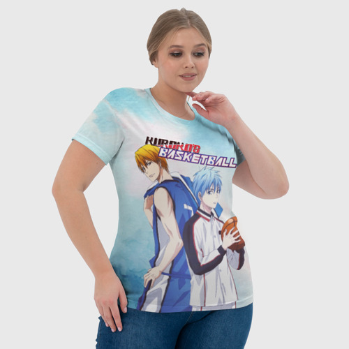 Женская футболка 3D с принтом Рёта Кисе и Тецуя, фото #4