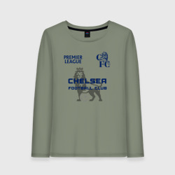 Женский лонгслив хлопок Chelsea f.c Челси ф.к