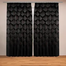 Фотошторы Чешуя Дракона black edition