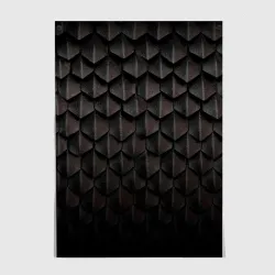 Постер Чешуя Дракона black edition