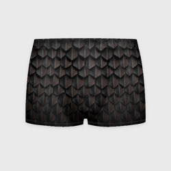 Мужские трусы 3D Чешуя Дракона black edition