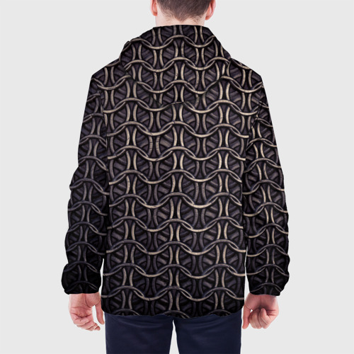 Мужская куртка 3D Кольчуга железная средневековая, цвет 3D печать - фото 5