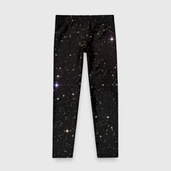 Детские леггинсы 3D Ночное звездное небо