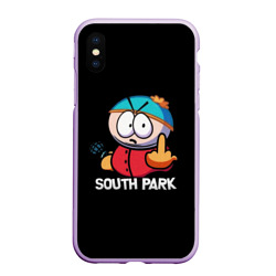 Чехол для iPhone XS Max матовый Южный Парк Эрик South Park