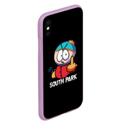 Чехол для iPhone XS Max матовый Южный Парк Эрик South Park - фото 2