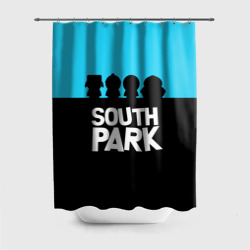 Штора 3D для ванной Южный Парк персонажи South Park