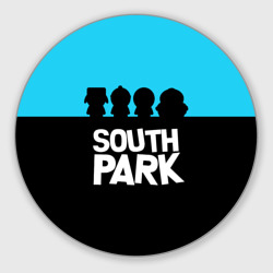 Круглый коврик для мышки Южный Парк персонажи South Park