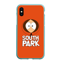 Чехол для iPhone XS Max матовый Южный Парк Кенни South Park