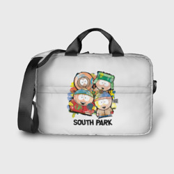 Сумка для ноутбука 3D South Park - Южный Парк краски