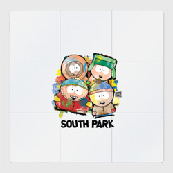 Магнитный плакат 3Х3 South Park - Южный Парк краски