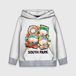 Детская толстовка 3D South Park - Южный Парк краски