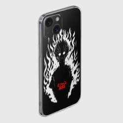 Чехол для iPhone 15 силиконовый с защитой камеры Демонический Кагеяма Mob Psycho 100 - фото 2