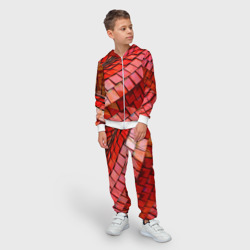 Детский костюм 3D Красная спартаковская чешуя - фото 2