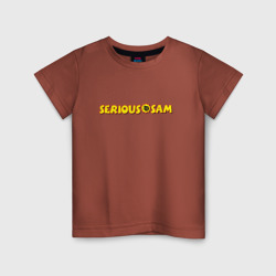 Детская футболка хлопок Logo Serious Sam