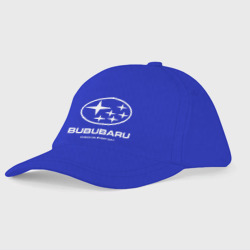 Детская бейсболка Subaru Bububaru белый