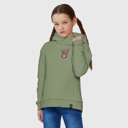 Детское худи Oversize хлопок Крошка Тина в кармане - фото 2