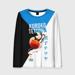 Женский лонгслив 3D Тецуя Куроко - Баскетбол Куроко