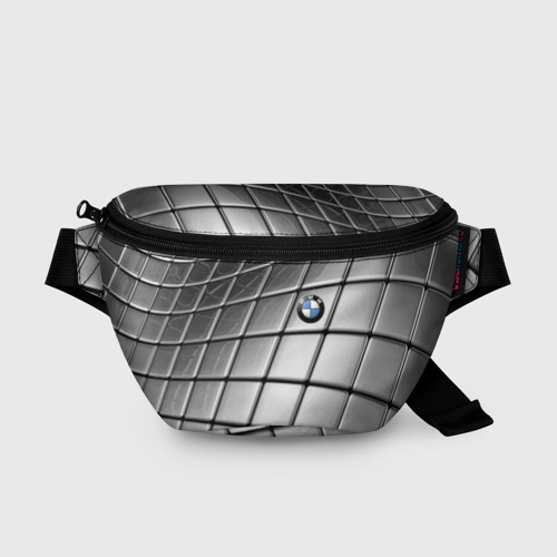 Поясная сумка 3D с принтом BMW pattern 2022, вид спереди #2