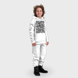 Детский костюм хлопок Oversize QR-код Скала Джонсон - фото 2