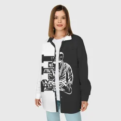 Женская рубашка oversize 3D BJJ - фото 2