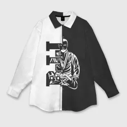 Женская рубашка oversize 3D BJJ