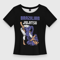 Женская футболка 3D Slim Brazilian Jiu jitsu - BJJ