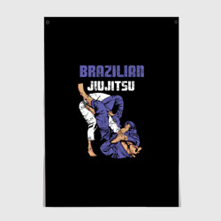 Постер Brazilian Jiu jitsu - BJJ