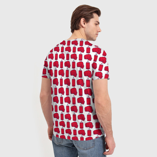 Мужская футболка 3D Бойцовский Клуб figh, цвет 3D печать - фото 4