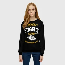 Женский свитшот 3D ММА fight club - фото 2
