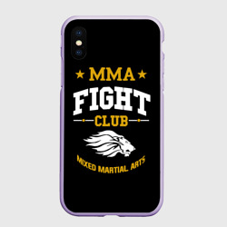 Чехол для iPhone XS Max матовый ММА fight club