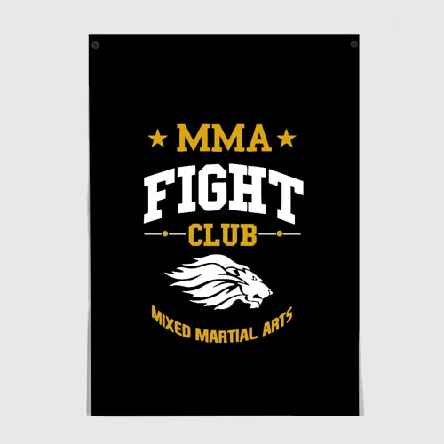Постер ММА fight club