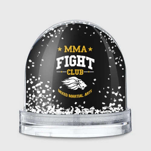 Игрушка Снежный шар ММА fight club