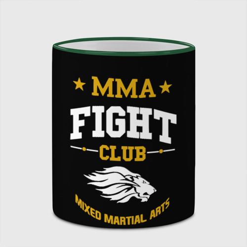 Кружка с полной запечаткой ММА fight club, цвет Кант зеленый - фото 4