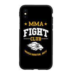 Чехол для iPhone XS Max матовый ММА fight club