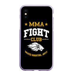 Чехол для iPhone XS Max матовый ММА fight club