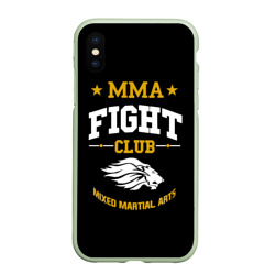 Чехол для iPhone XS Max матовый ММА fight club