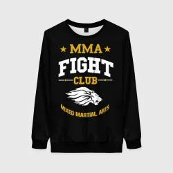 Женский свитшот 3D ММА fight club