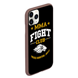 Чехол для iPhone 11 Pro Max матовый ММА fight club - фото 2