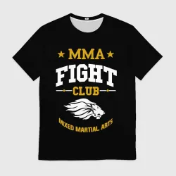 Мужская футболка 3D ММА fight club